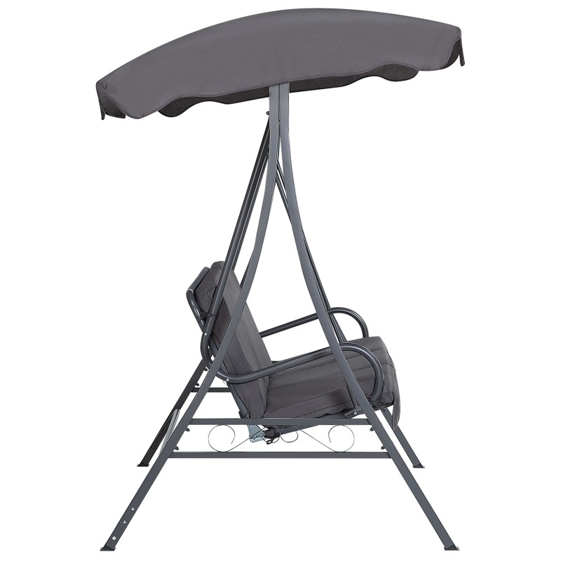 Huśtawka ogrodowa GARBO Metal Ciemnoszary