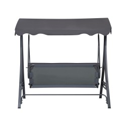 Huśtawka ogrodowa GARBO Metal Ciemnoszary