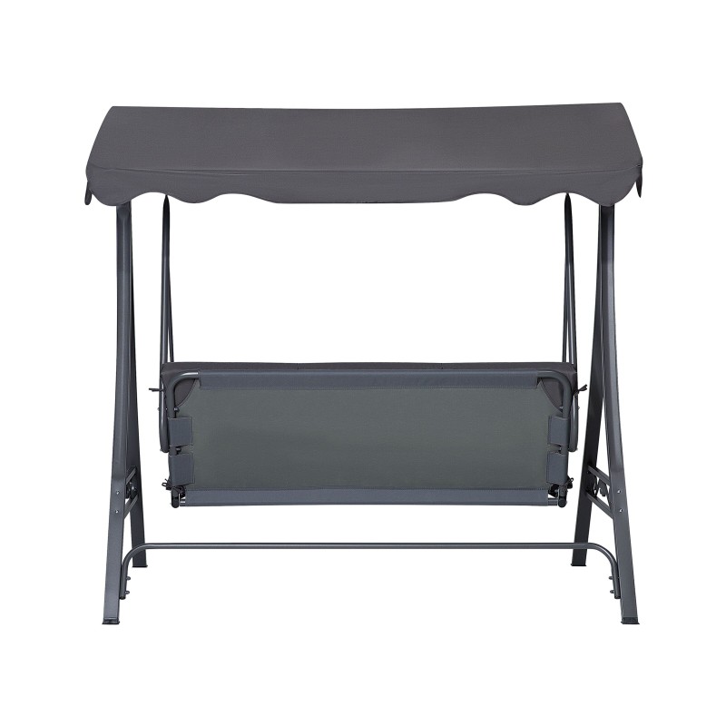 Huśtawka ogrodowa GARBO Metal Ciemnoszary