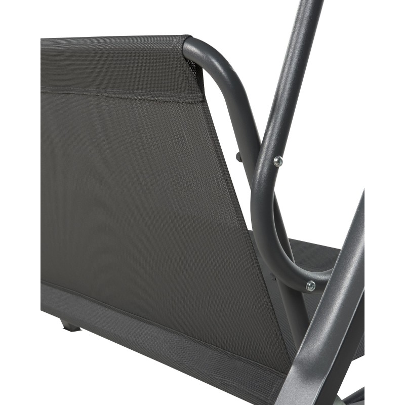 Huśtawka ogrodowa GARBO Metal Ciemnoszary