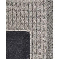 Dywan wełniany 140 x 200 cm niebiesko-szary AKKAYA