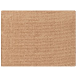 Koc SALKA Sztuczne futro 150 x 200 cm Brązowy