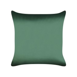 Zestaw 2 poduszek dekoracyjnych MARSHMALLOW Welur 45 x 45 cm Czerwony Zielony Wzór świąteczny