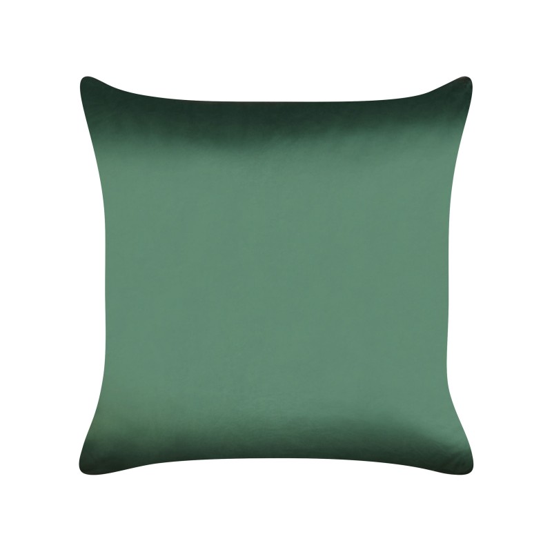 Zestaw 2 poduszek dekoracyjnych MARSHMALLOW Welur 45 x 45 cm Czerwony Zielony Wzór świąteczny