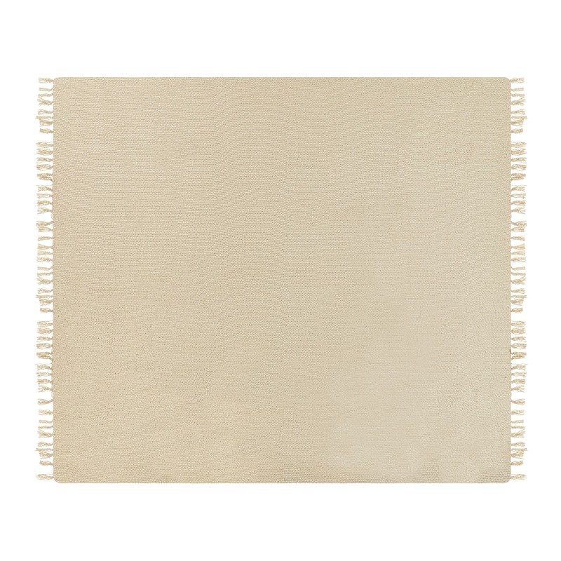 Koc CHAOHANI 220 x 240 cm Beżowy