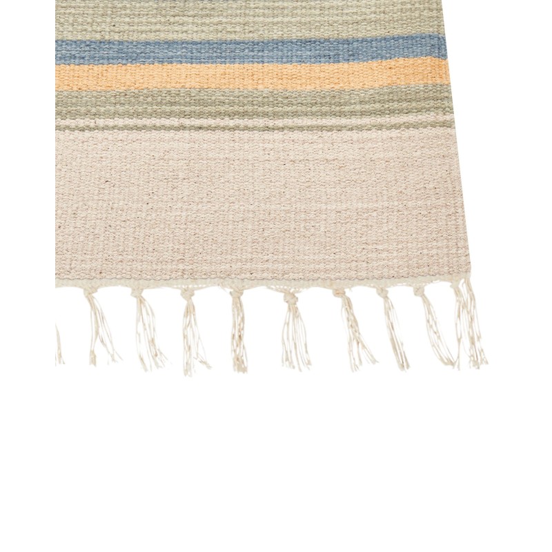 Dywan bawełniany kilim 80 x 150 cm wielokolorowy APARAN