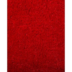 Dywan shaggy 160 x 230 cm czerwony DEMRE