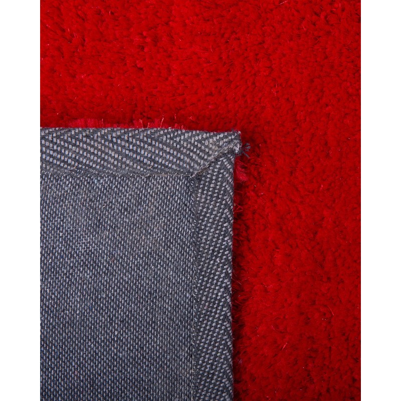 Dywan shaggy 160 x 230 cm czerwony DEMRE