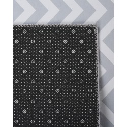 Dywan 80 x 240 cm biało-szary SAIKHEDA