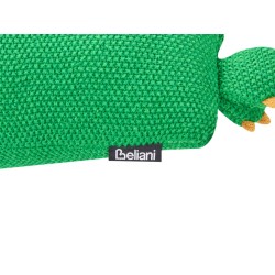 2 bawełniane poduszki dla dzieci dinozaur 45 x 45 cm zielone DINOS