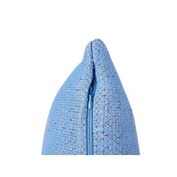 2 bawełniane poduszki dla dzieci z motywem jeża 45 x 45 cm niebieskie PASHOT