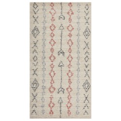 Dywan bawełniany 80 x 150 cm beżowy DISPUR