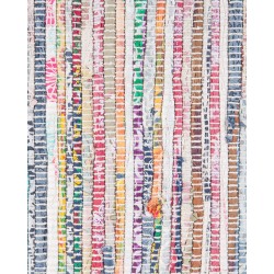 Dywan bawełniany 140 x 200 cm wielokolorowy MERSIN