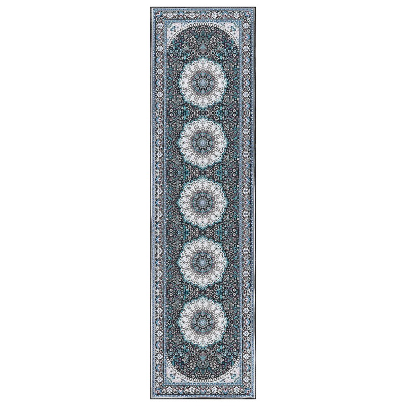Dywan 80 x 300 cm niebieski GEDIZ