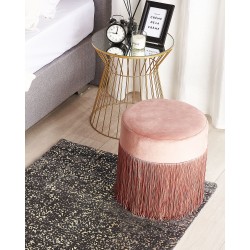 Dywan z wiskozy 80 x 150 cm szaro-złoty ESEL