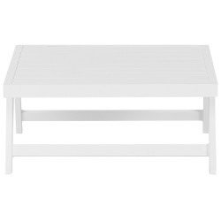 Narożnik ogrodowy ze stolikiem dla 5 osób COCCORINO Metal Beżowoszary