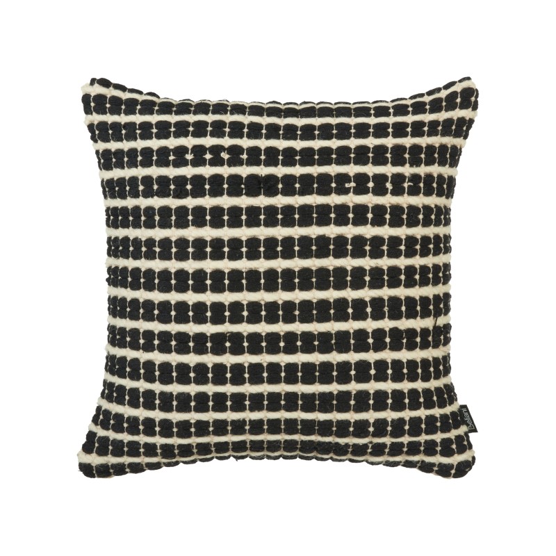 Zestaw 2 poduszek dekoracyjnych YONCALI Bawełna 45 x 45 cm Czarny W kratkę