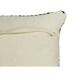 Zestaw 2 poduszek dekoracyjnych YONCALI Bawełna 45 x 45 cm Czarny W kratkę