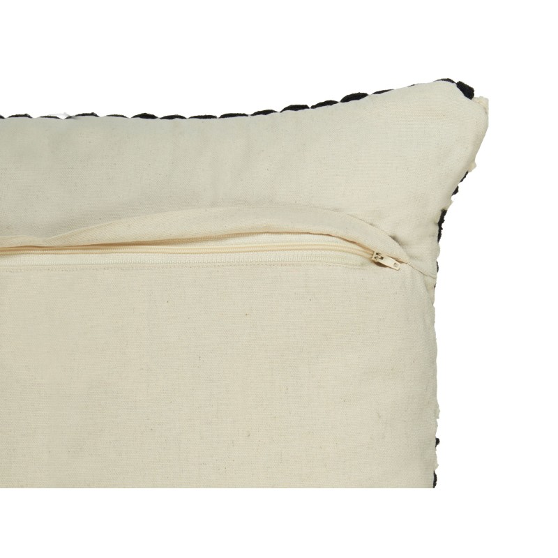 Zestaw 2 poduszek dekoracyjnych YONCALI Bawełna 45 x 45 cm Czarny W kratkę