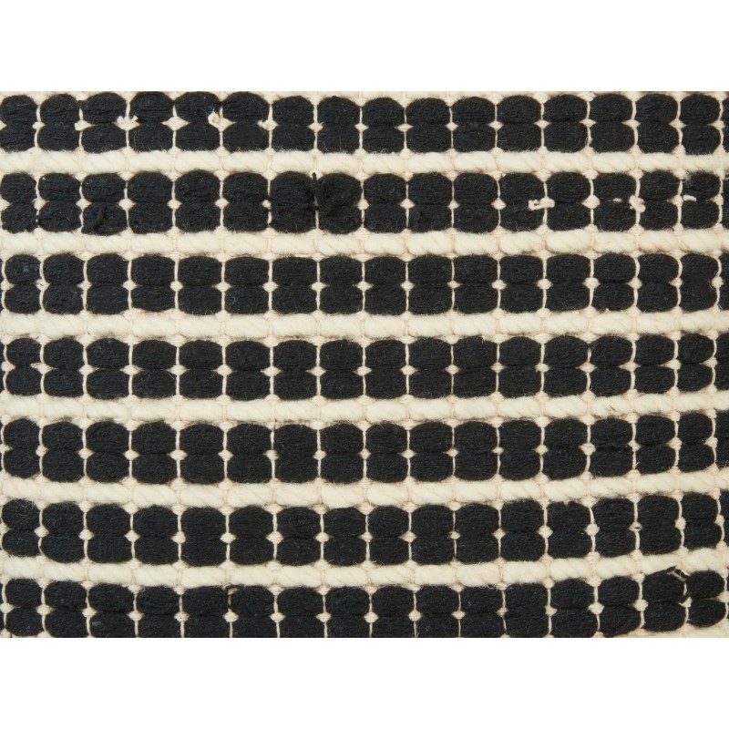 Zestaw 2 poduszek dekoracyjnych YONCALI Bawełna 45 x 45 cm Czarny W kratkę