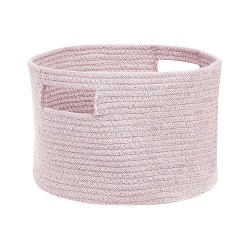 Zestaw 2 koszy CHINIOT Bawełna Pastelowy róż