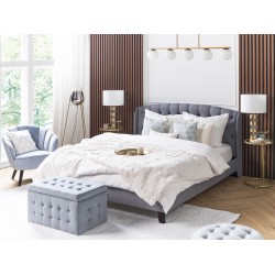 Koc CHAAB 200 x 220 cm Złamana biel