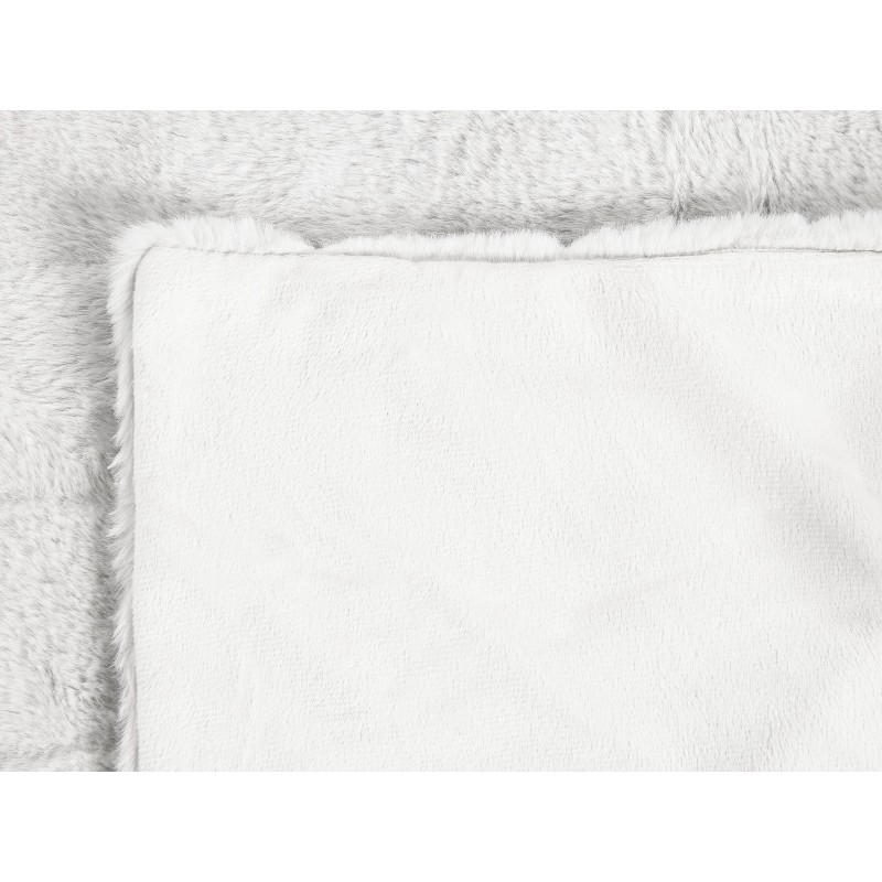 Koc CHAAB 200 x 220 cm Złamana biel