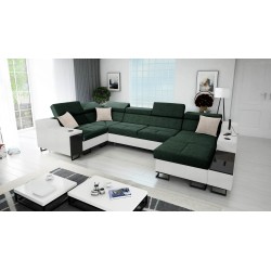 Narożnik w kształcie U Avanti IV Maxi z funkcją spania - elegancja i komfort w Twoim salonie!