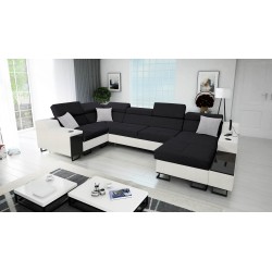 Narożnik w kształcie U Avanti IV Maxi z funkcją spania - elegancja i komfort w Twoim salonie!