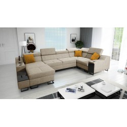 U-förmiges Ecksofa Avanti IV Maxi mit Schlaffunktion - Eleganz und Komfort in Ihrem Wohnzimmer!