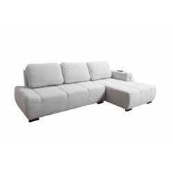 Esquinero Oscar con función de cama y puerto USB: Comodidad y estilo en tu sala de estar.