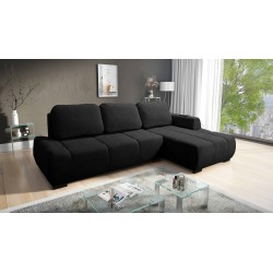 Oscar corner sofa with sleeping function and USB port – Comfort and style in your living room