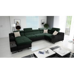 U-förmiges Ecksofa Avanti IV Maxi mit Schlaffunktion - Eleganz und Komfort in Ihrem Wohnzimmer!