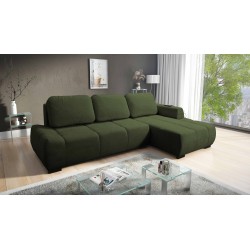Oscar corner sofa with sleeping function and USB port – Comfort and style in your living room