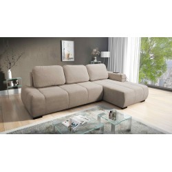 Oscar corner sofa with sleeping function and USB port – Comfort and style in your living room