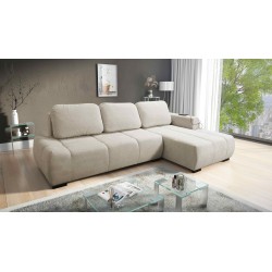 Oscar corner sofa with sleeping function and USB port – Comfort and style in your living room